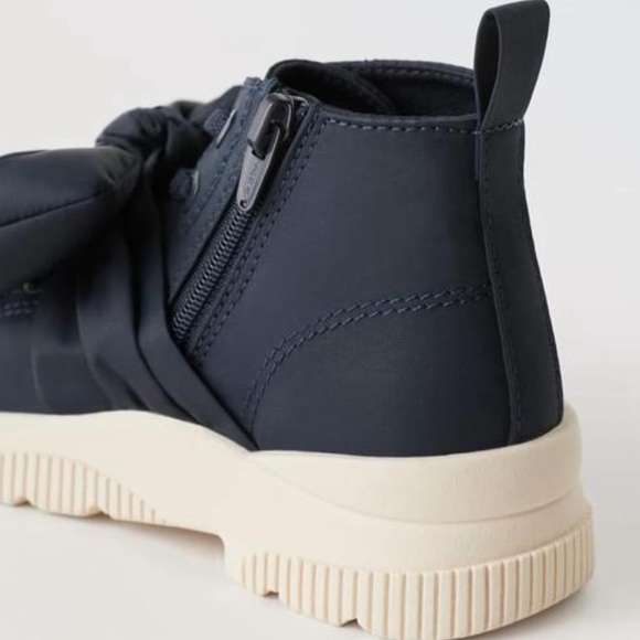 Zara Kids Girls High Top Sneakers With Bow - Picture 4 of 4